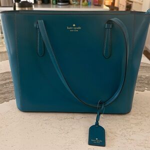 kate spade Teal Tote Bag